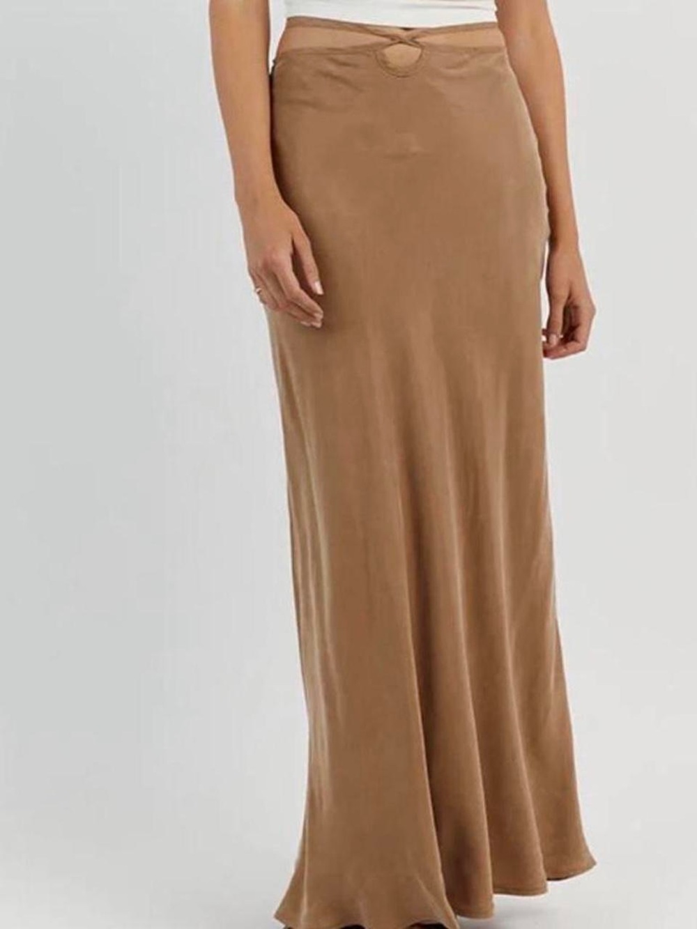 DISSH Mia Wheat Keyhole Skirt
